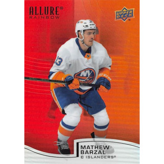 Insertní karty - Barzal Mathew - 2021-22 Allure Rainbow Red Orange No.84