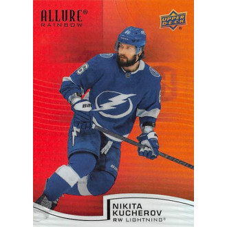 Insertní karty - Kucherov Nikita - 2021-22 Allure Rainbow Red Orange No.99