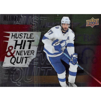 Insertní karty - Hedman Victor - 2021-22 Allure Hustle, Hit & Never Quit No.6