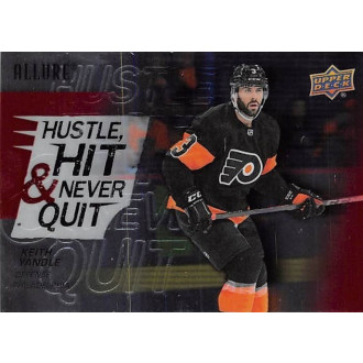 Insertní karty - Yandle Keith - 2021-22 Allure Hustle, Hit & Never Quit No.9