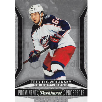 Insertní karty - Fix-Wolansky Trey - 2022-23 Parkhurst Prominent Prospects No.9