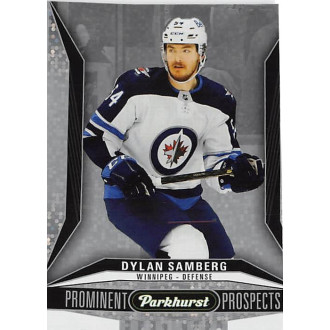 Insertní karty - Samberg Dylan - 2022-23 Parkhurst Prominent Prospects No.14