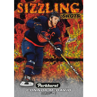 Insertní karty - McDavid Connor - 2022-23 Parkhurst Sizzling Shots No.13