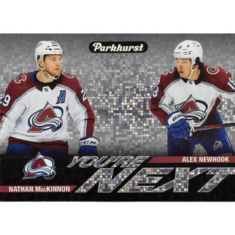 Insertní karty - MacKinnon Nathan, Newhook Alex - 2022-23 Parkhurst You’re Next No.2