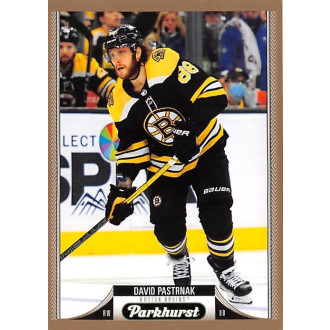 Paralelní karty - Pastrňák David - 2022-23 Parkhurst Bronze No.256