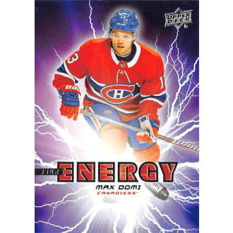 Insertní karty - Domi Max - 2019-20 Upper Deck Pure Energy No.6