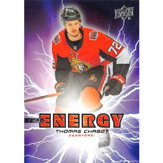 Insertní karty - Chabot Thomas - 2019-20 Upper Deck Pure Energy No.8