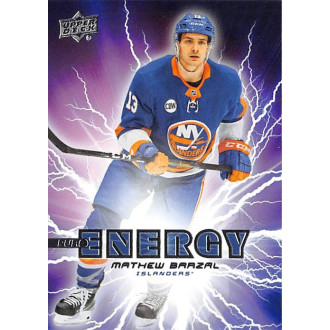 Insertní karty - Barzal Mathew - 2019-20 Upper Deck Pure Energy No.12