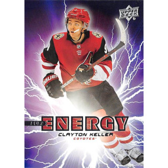 Insertní karty - Keller Clayton - 2019-20 Upper Deck Pure Energy No.17