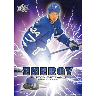 Insertní karty - Matthews Auston - 2019-20 Upper Deck Pure Energy No.20