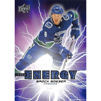 Insertní karty - Boeser Brock - 2019-20 Upper Deck Pure Energy No.30