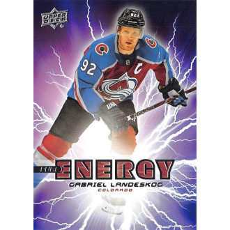 Insertní karty - Landeskog Gabriel - 2019-20 Upper Deck Pure Energy No.33