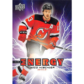 Insertní karty - Hischier Nico - 2019-20 Upper Deck Pure Energy No.34