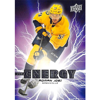 Insertní karty - Josi Roman - 2019-20 Upper Deck Pure Energy No.46