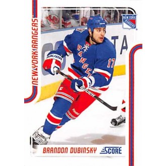 Paralelní karty - Dubinsky Brandon - 2011-12 Score Glossy No.315