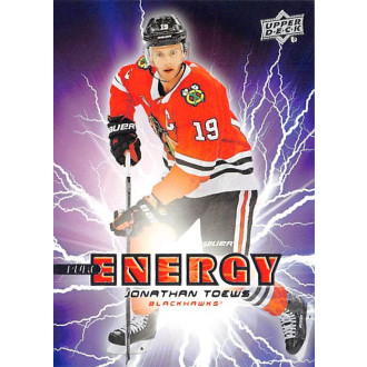 Insertní karty - Toews Jonathan - 2019-20 Upper Deck Pure Energy No.50