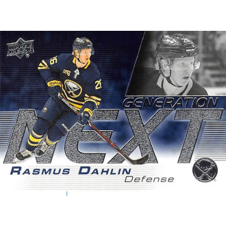 Insertní karty - Dahlin Rasmus - 2019-20 Upper Deck Generation Next No.5