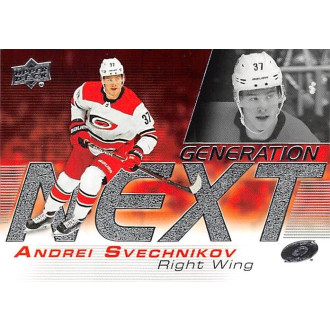 Insertní karty - Svechnikov Andrei - 2019-20 Upper Deck Generation Next No.10