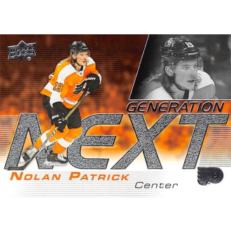 Insertní karty - Patrick Nolan - 2019-20 Upper Deck Generation Next No.12