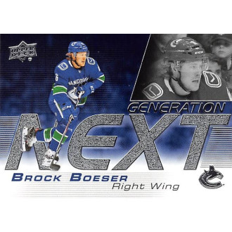Insertní karty - Boeser Brock - 2019-20 Upper Deck Generation Next No.18