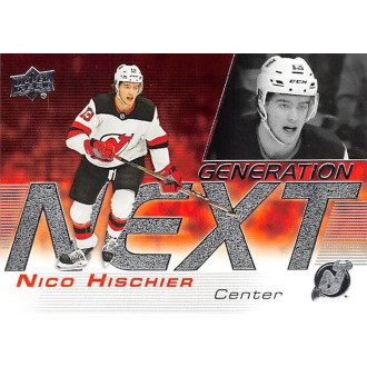 Insertní karty - Hischier Nico - 2019-20 Upper Deck Generation Next No.20