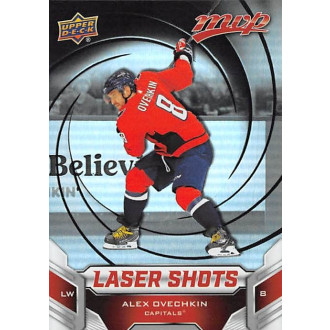 Insertní karty - Ovechkin Alex - 2019-20 MVP Laser Shots Red No.1