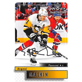 Insertní karty - Malkin Evgeni - 2019-20 MVP Stanley Cup Edition 20th Anniversary Silver Script No.42
