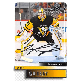 Insertní karty - Murray Matt - 2019-20 MVP Stanley Cup Edition 20th Anniversary Silver Script No.45