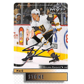 Insertní karty - Stone Mark - 2019-20 MVP Stanley Cup Edition 20th Anniversary Silver Script No.49