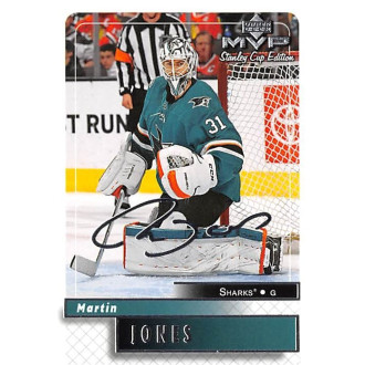 Insertní karty - Jones Martin - 2019-20 MVP Stanley Cup Edition 20th Anniversary Silver Script No.62