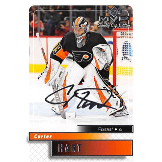 Insertní karty - Hart Carter - 2019-20 MVP Stanley Cup Edition 20th Anniversary Silver Script No.87