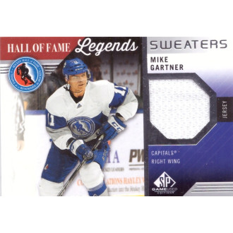Jersey karty - Gartner Mike - 2021-22 SP Game Used HOF Legends Sweaters No.HOF-MG
