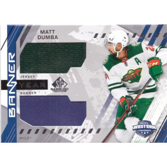 Jersey karty - Dumba Matt - 2021-22 SP Game Used 21 Western Conference Banner Year Jersey No.BYA-MD