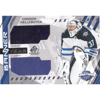 Jersey karty - Hellebuyck Connor - 2021-22 SP Game Used 21 Western Conference Banner Year Jersey No.BYA-CH