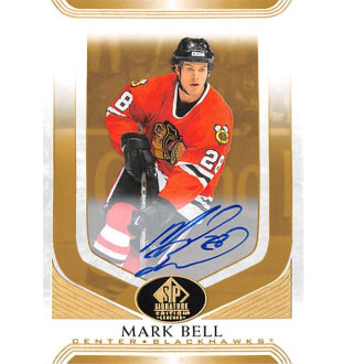 Podepsané karty - Bell Mark - 2020-21 SP Signature Edition Legends Gold Spectrum Foil Autographs No.205