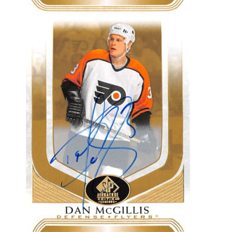 Podepsané karty - McGillis Dan - 2020-21 SP Signature Edition Legends Gold Spectrum Foil Autographs No.145
