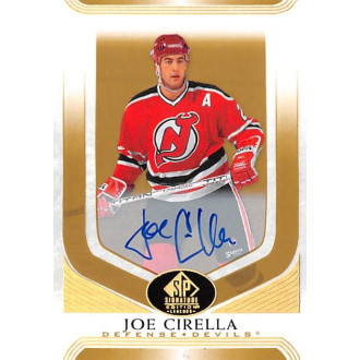 Podepsané karty - Cirella Joe - 2020-21 SP Signature Edition Legends Gold Spectrum Foil Autographs No.128