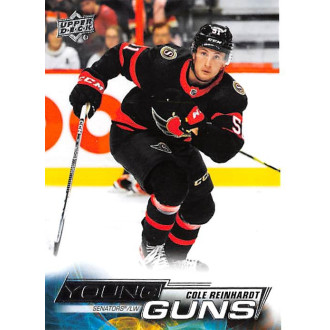 Řadové karty - Reinhardt Cole - 2022-23 Upper Deck Young Guns No.458