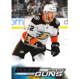 Řadové karty - Drew Hunter - 2022-23 Upper Deck Young Guns No.476