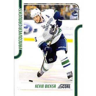 Paralelní karty - Bieksa Kevin - 2011-12 Score Glossy No.449