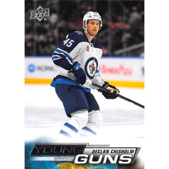 Řadové karty - Chisholm Declan - 2022-23 Upper Deck Young Guns No.486