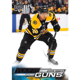 Řadové karty - Froden Jesper - 2022-23 Upper Deck Young Guns No.496