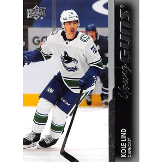 Řadové karty - Lind Kole - 2021-22 Upper Deck Young Guns No.247