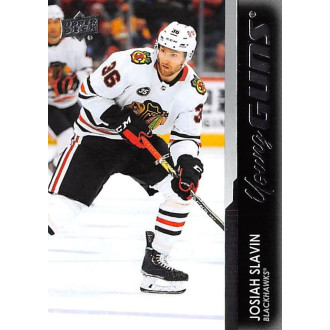 Řadové karty - Slavin Josiah - 2021-22 Upper Deck Young Guns No.718