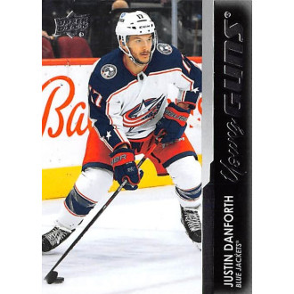 Řadové karty - Danforth Justin - 2021-22 Upper Deck Young Guns No.743