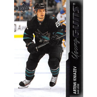 Řadové karty - Kniazev Artemi - 2021-22 Upper Deck Young Guns No.749