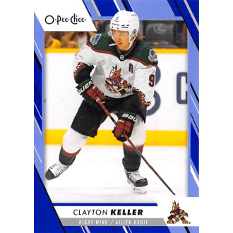 Paralelní karty - Keller Clayton - 2023-24 O-Pee-Chee Blue No.19