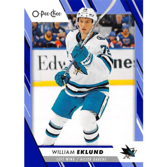 Paralelní karty - Eklund William - 2023-24 O-Pee-Chee Blue No.70