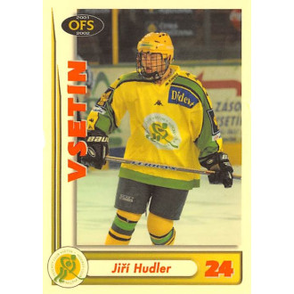 Extraliga OFS - Hudler Jiří - 2001-02 OFS Insert RED žlutá No.RE21D