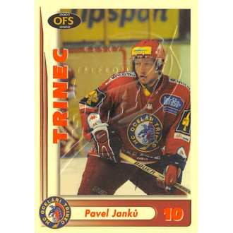 Extraliga OFS - Janků Pavel - 2001-02 OFS Insert RED žlutá No.RE22D